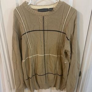 Cable knit sweater - Mens but can be worn by women -read description